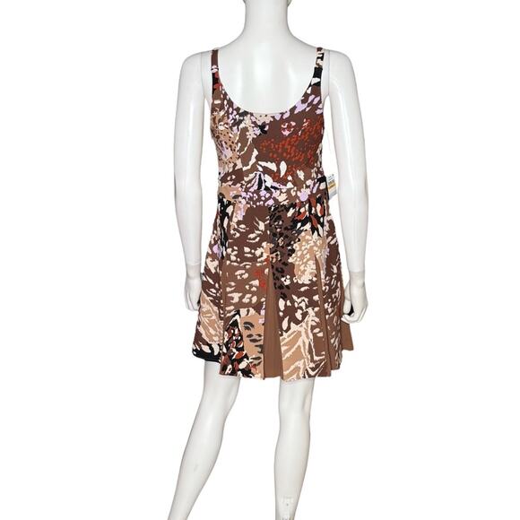 RACHEL Rachel Roy Women's Printed Mini Fit & Flare Dress Floral Camo Sz S NWT - Picture 6 of 9